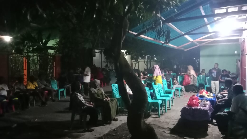 Sosialisasi dan Perkenalan calon Bupati & calon Wakil Bupati Kepada Masyarakat, yang berlangsung di wilayah Jalan Kopi.